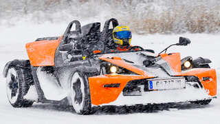 Track-Ready KTM X-Bow Takes To Snow Like Duck To Water